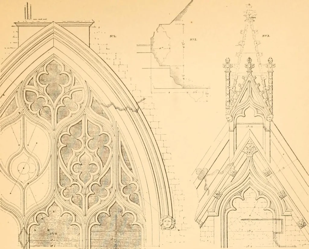 An illustration from Gothic architecture selected from various ancient edifices in England,, 1920, leaf 62