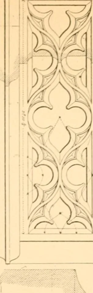 An illustration from Gothic architecture selected from various ancient edifices in England,, 1920, leaf 64