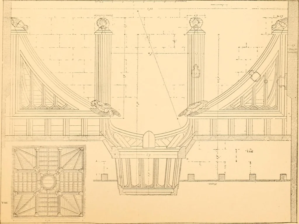 An illustration from Gothic architecture selected from various ancient edifices in England,, 1920, leaf 64