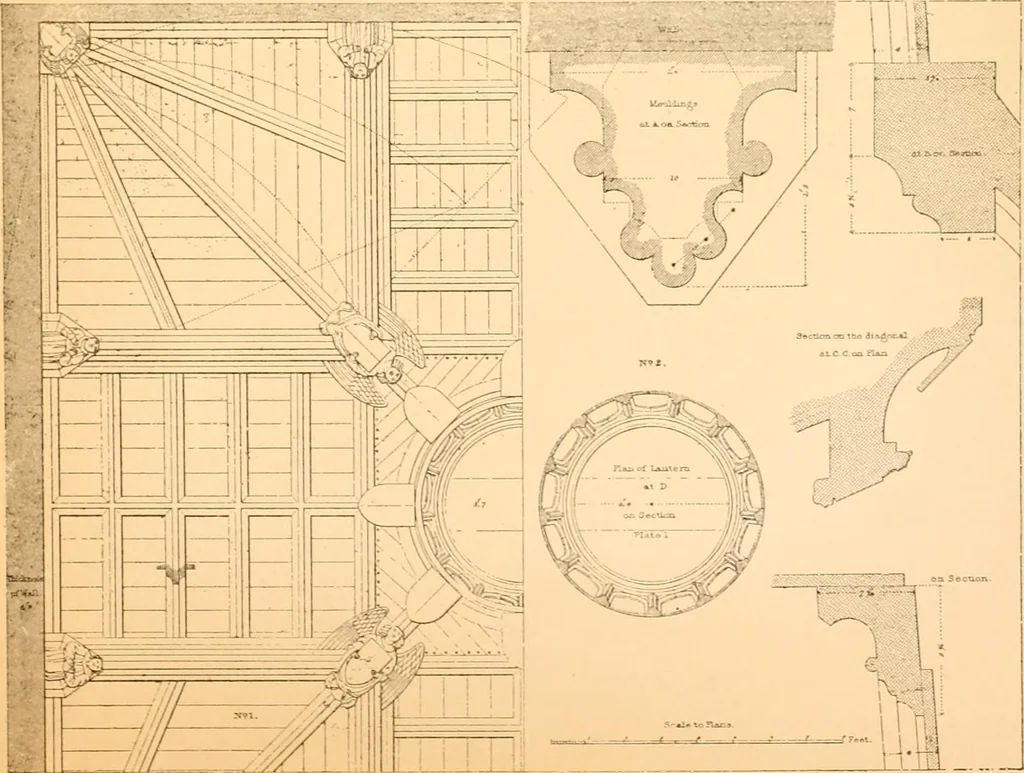 An illustration from Gothic architecture selected from various ancient edifices in England,, 1920, leaf 66