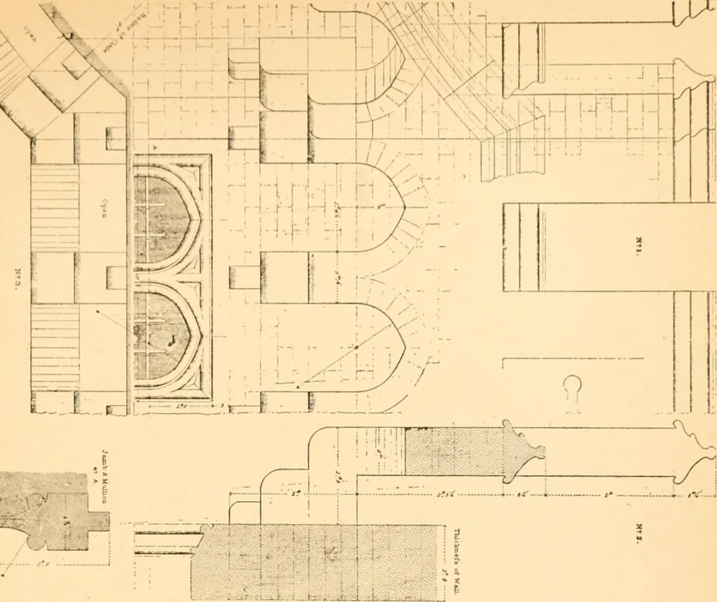 An illustration from Gothic architecture selected from various ancient edifices in England,, 1920, leaf 68