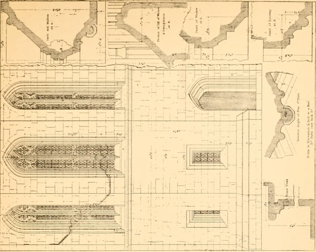An illustration from Gothic architecture selected from various ancient edifices in England,, 1920, leaf 70