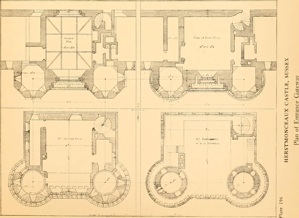 An illustration from Gothic architecture selected from various ancient edifices in England,, 1920, leaf 76