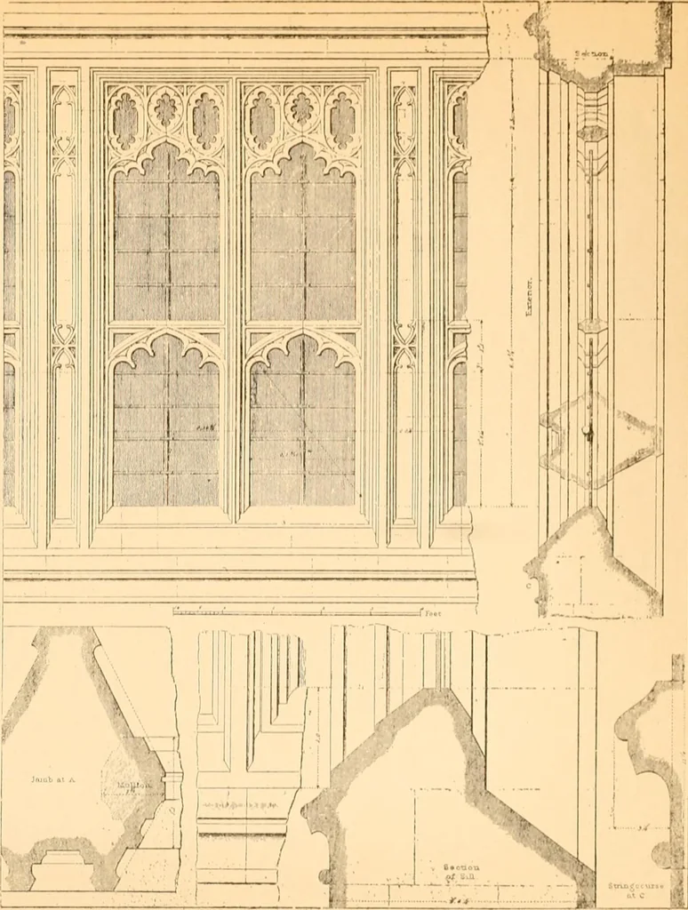 An illustration from Gothic architecture selected from various ancient edifices in England,, 1920, leaf 78