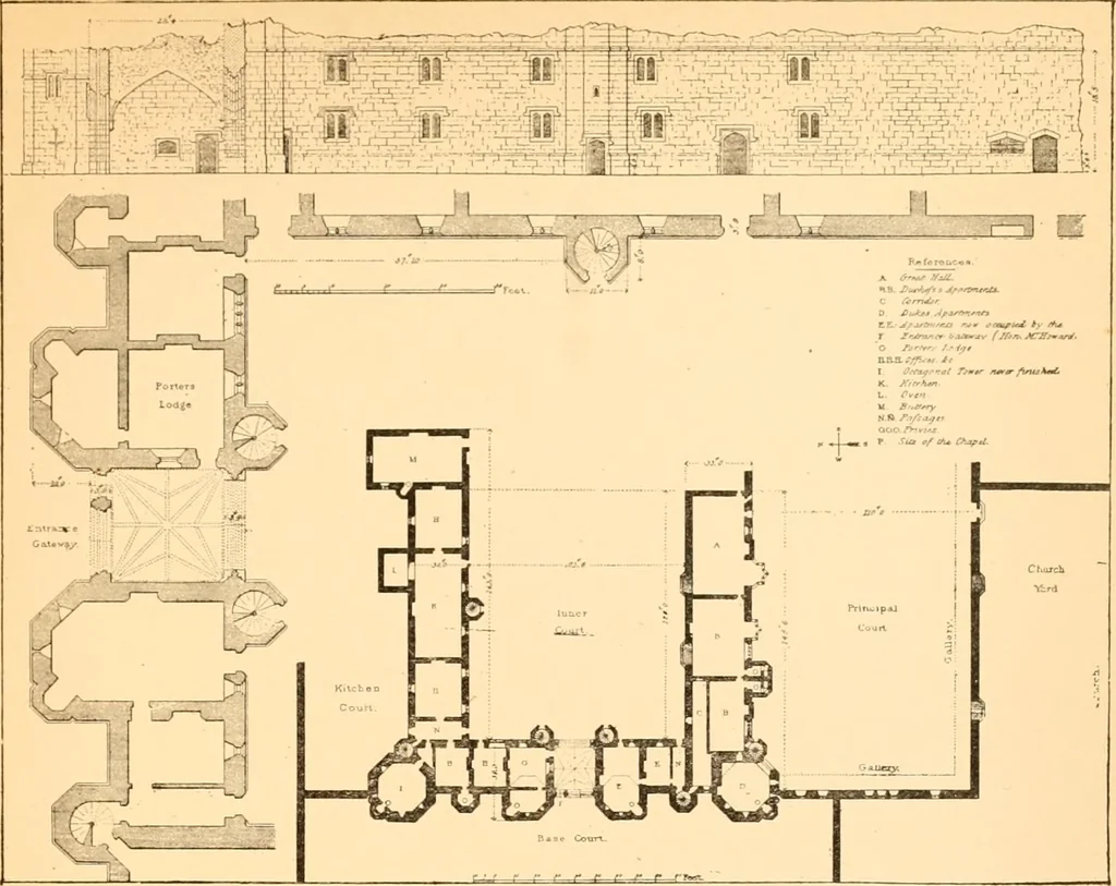 An illustration from Gothic architecture selected from various ancient edifices in England,, 1920, leaf 82