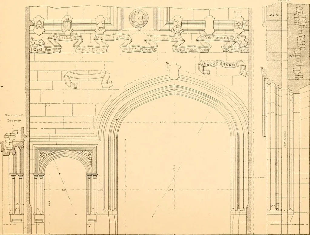 An illustration from Gothic architecture selected from various ancient edifices in England,, 1920, leaf 84