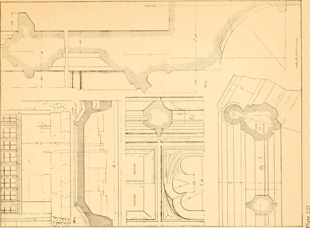 An illustration from Gothic architecture selected from various ancient edifices in England,, 1920, leaf 86