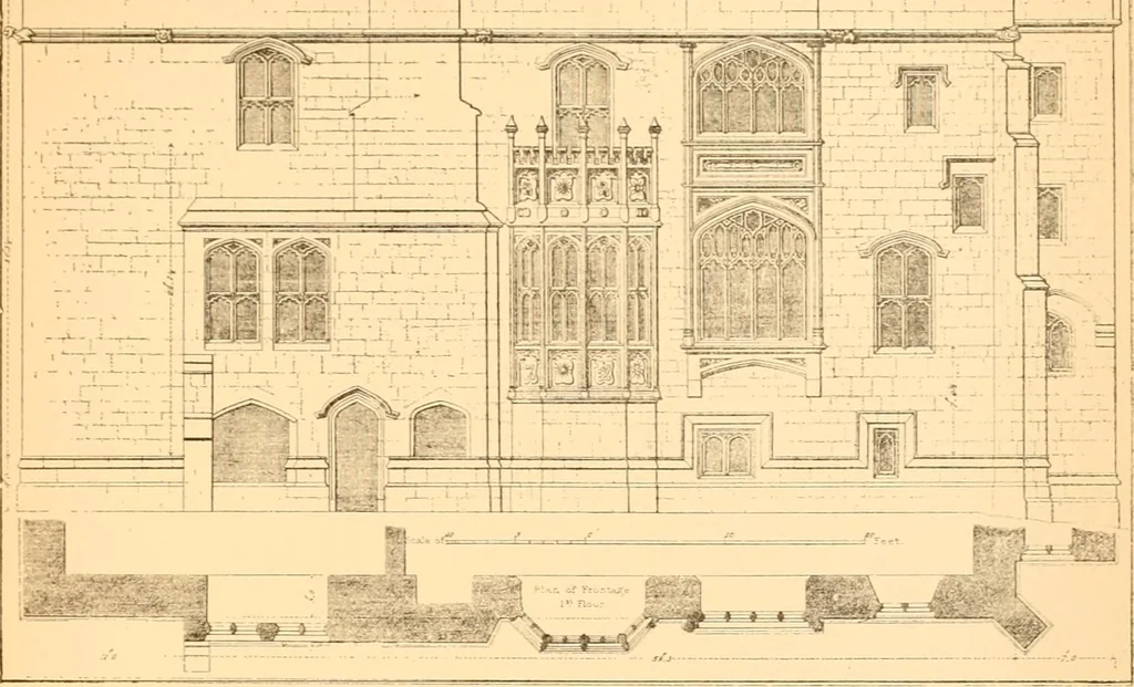 An illustration from Gothic architecture selected from various ancient edifices in England,, 1920, leaf 90