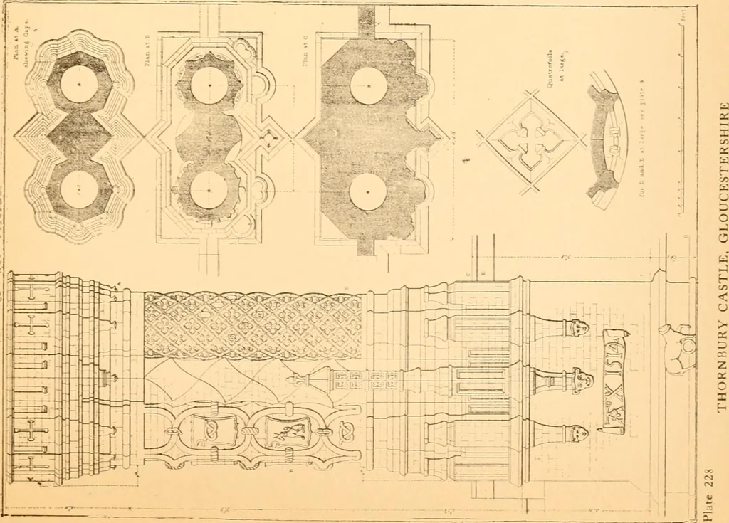 An illustration from Gothic architecture selected from various ancient edifices in England,, 1920, leaf 90