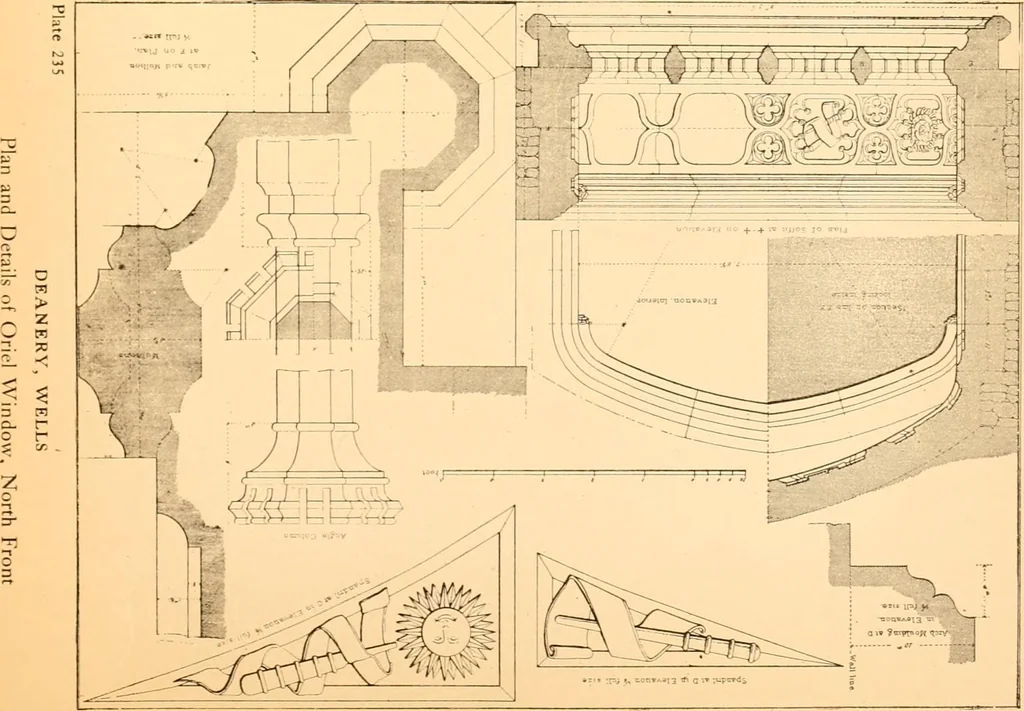 An illustration from Gothic architecture selected from various ancient edifices in England,, 1920, leaf 98