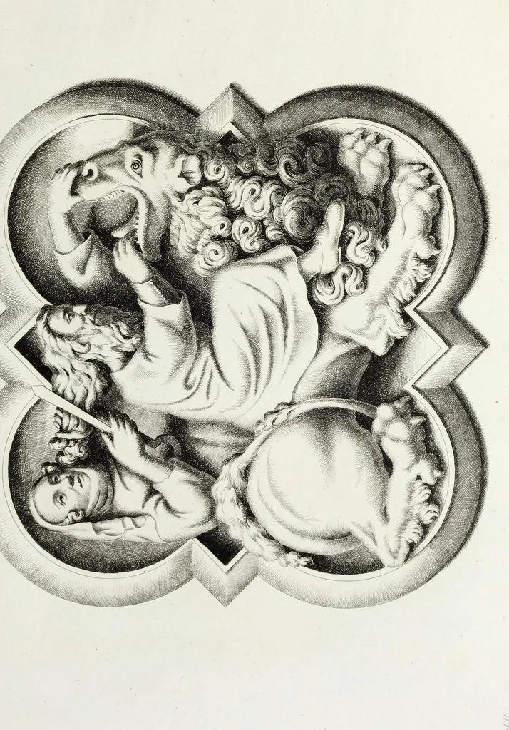 An illustration from Gothic ornaments in the cathedral church of York, 1795, leaf 106