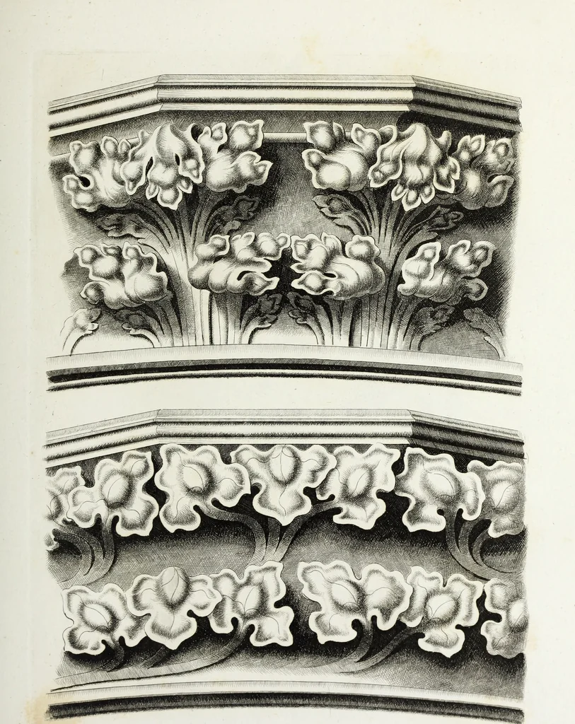 An illustration from Gothic ornaments in the cathedral church of York, 1795, leaf 110