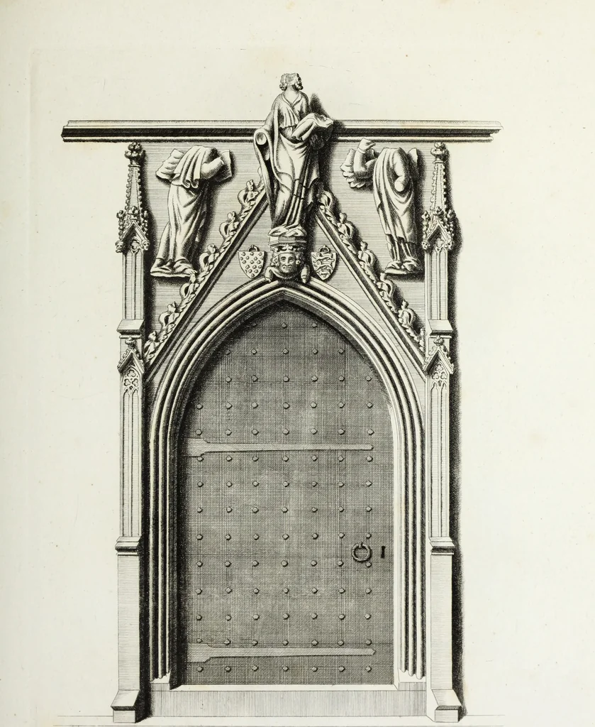 An illustration from Gothic ornaments in the cathedral church of York, 1795, leaf 112