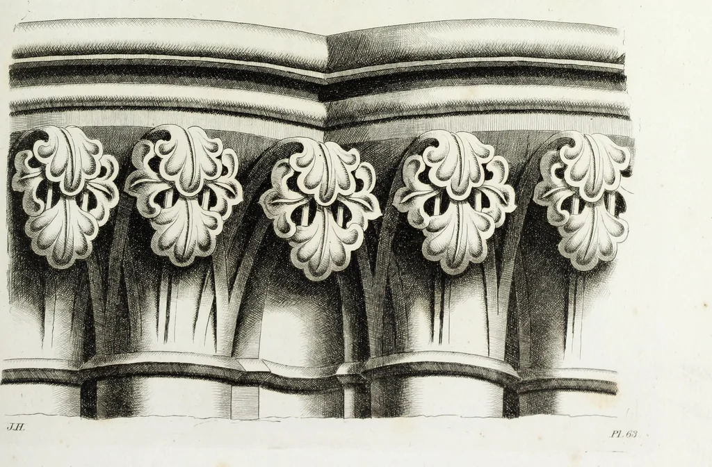 An illustration from Gothic ornaments in the cathedral church of York, 1795, leaf 140