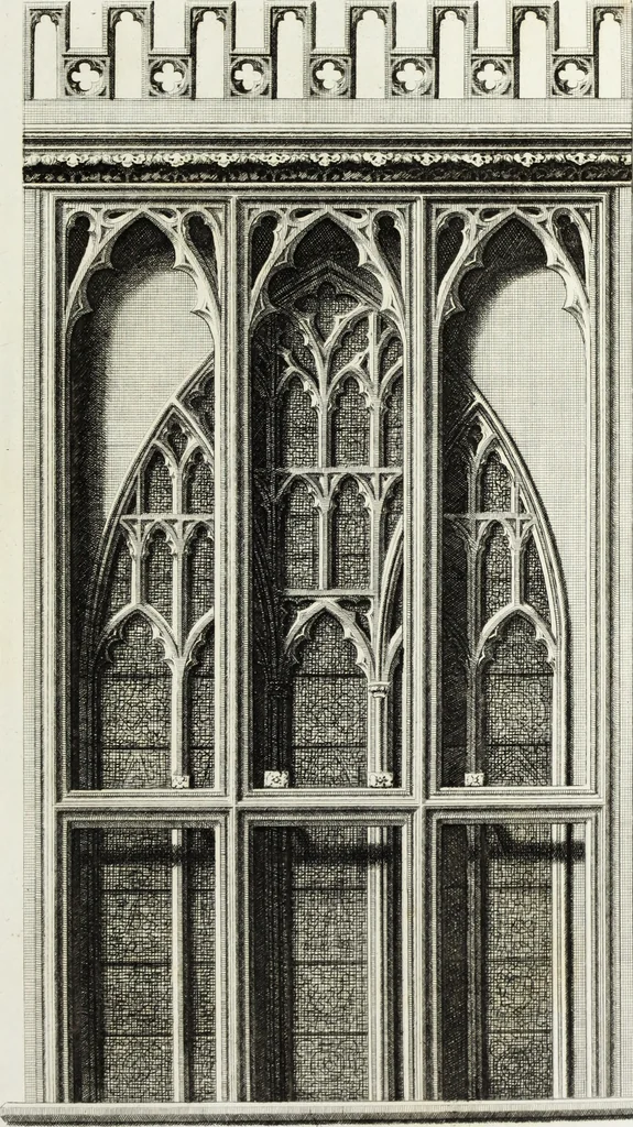 An illustration from Gothic ornaments in the cathedral church of York, 1795, leaf 164