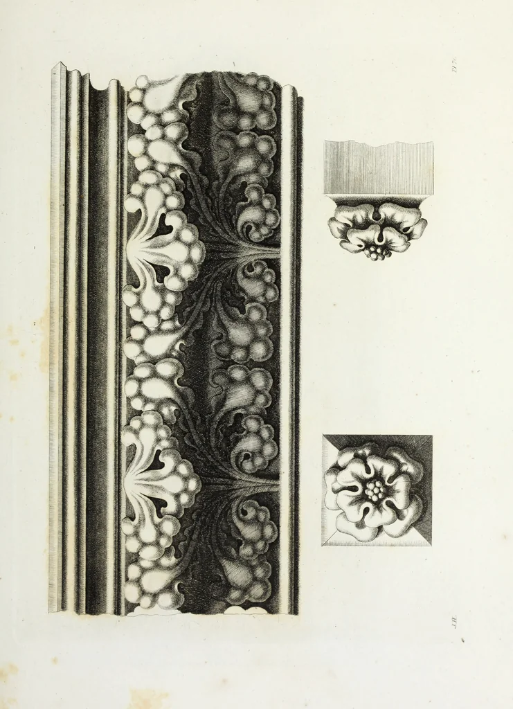An illustration from Gothic ornaments in the cathedral church of York, 1795, leaf 166