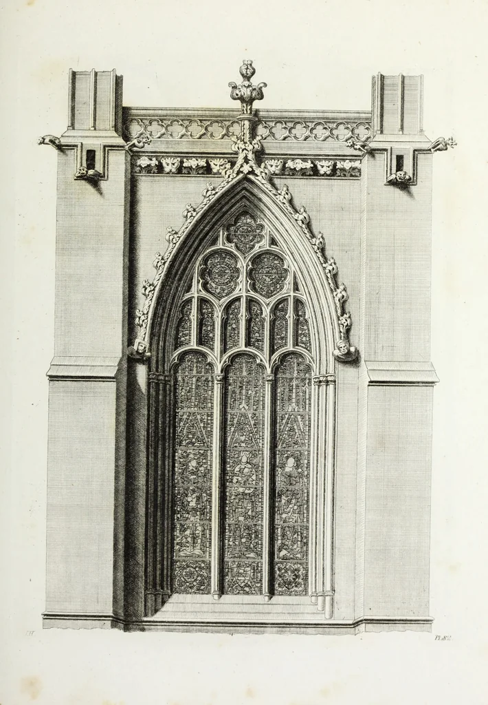 An illustration from Gothic ornaments in the cathedral church of York, 1795, leaf 178