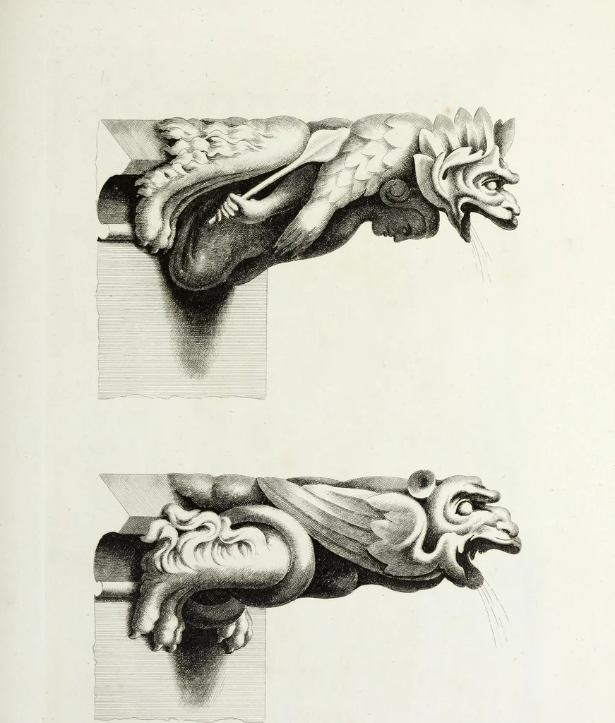 An illustration from Gothic ornaments in the cathedral church of York, 1795, leaf 194