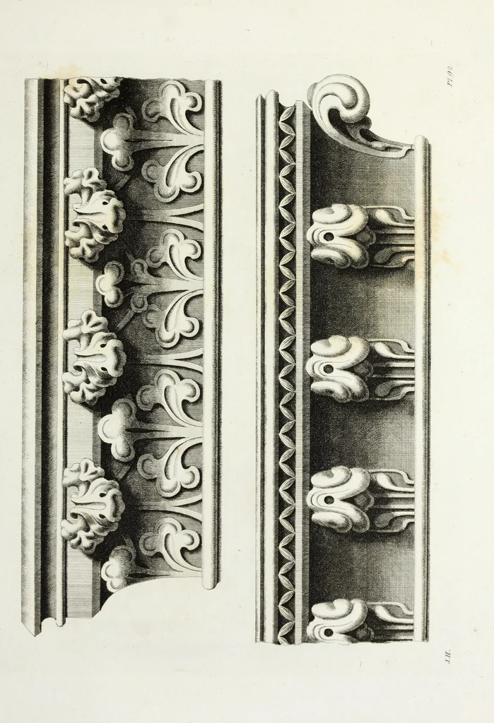 An illustration from Gothic ornaments in the cathedral church of York, 1795, leaf 198