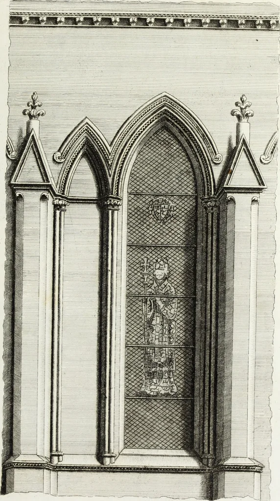 An illustration from Gothic ornaments in the cathedral church of York, 1795, leaf 214