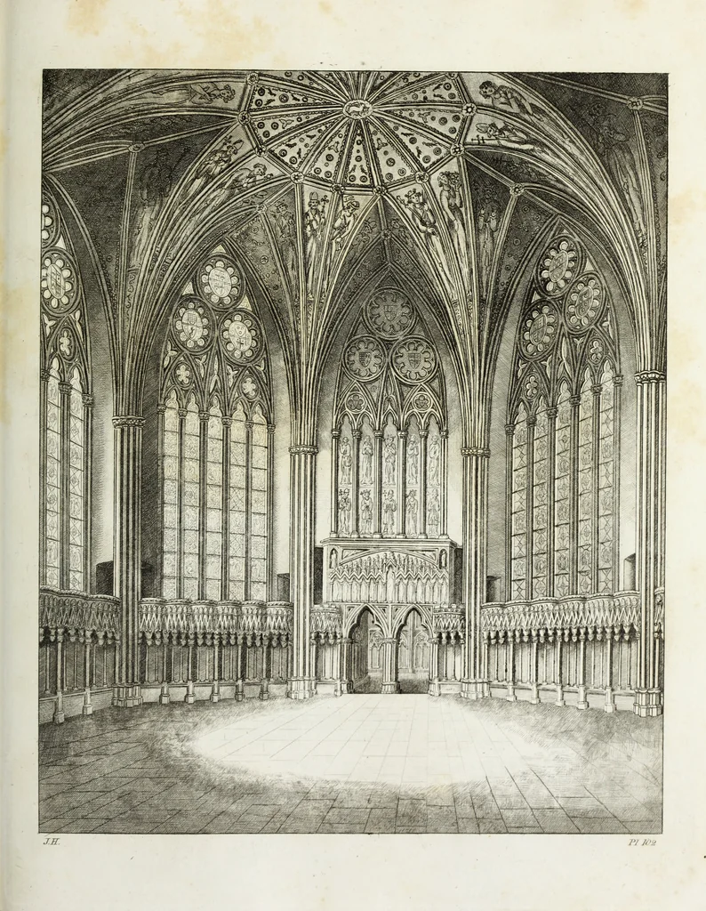 An illustration from Gothic ornaments in the cathedral church of York, 1795, leaf 218