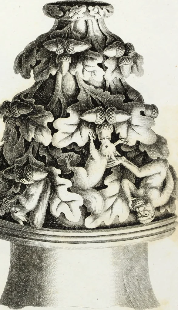 An illustration from Gothic ornaments in the cathedral church of York, 1795, leaf 28