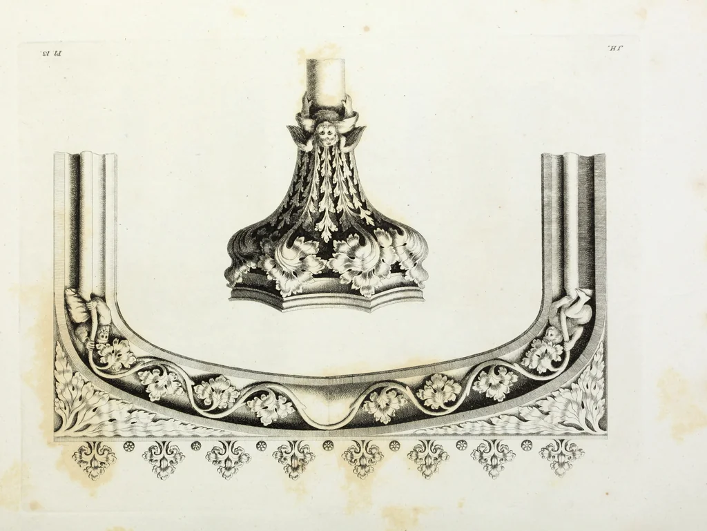 An illustration from Gothic ornaments in the cathedral church of York, 1795, leaf 40