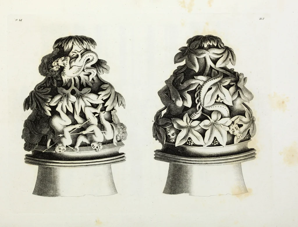 An illustration from Gothic ornaments in the cathedral church of York, 1795, leaf 46