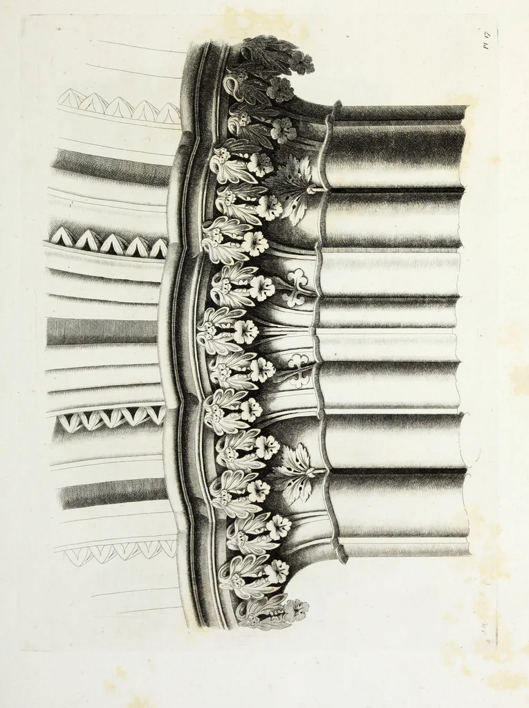 An illustration from Gothic ornaments in the cathedral church of York, 1795, leaf 48