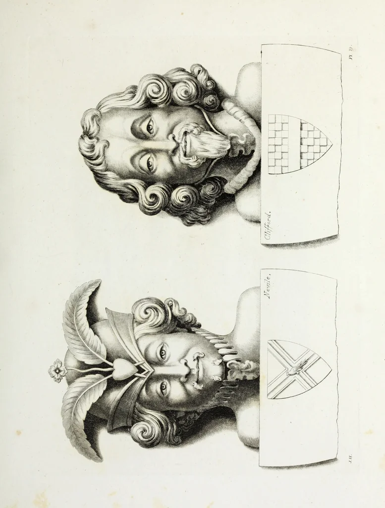 An illustration from Gothic ornaments in the cathedral church of York, 1795, leaf 52
