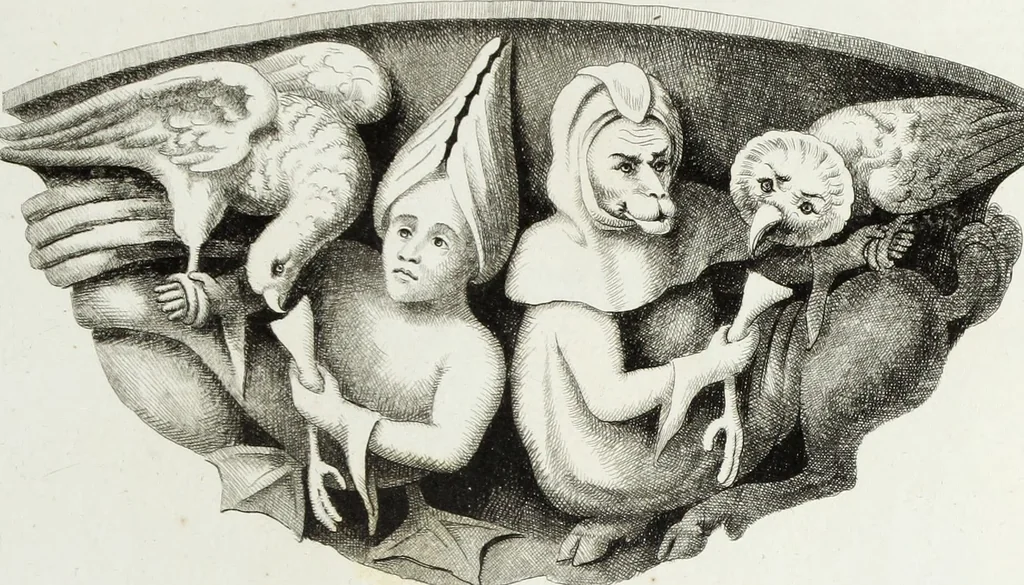 An illustration from Gothic ornaments in the cathedral church of York, 1795, leaf 56