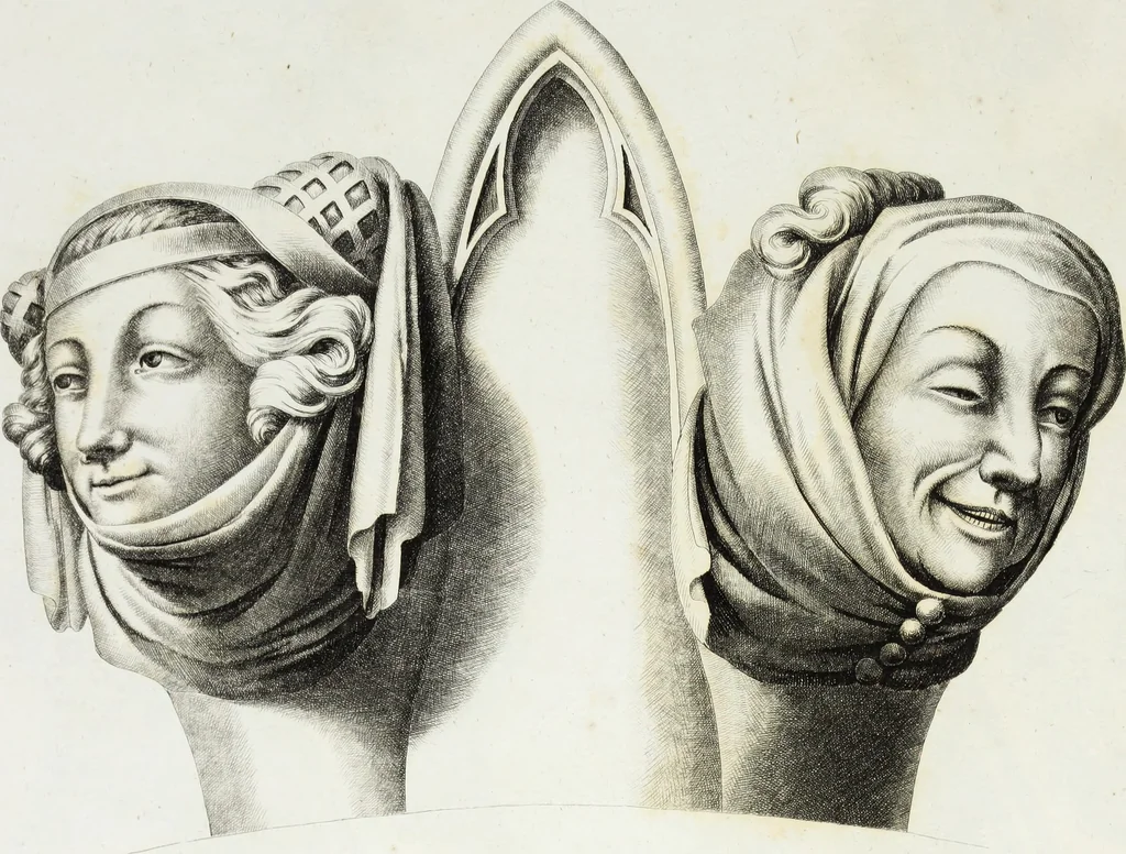 An illustration from Gothic ornaments in the cathedral church of York, 1795, leaf 62