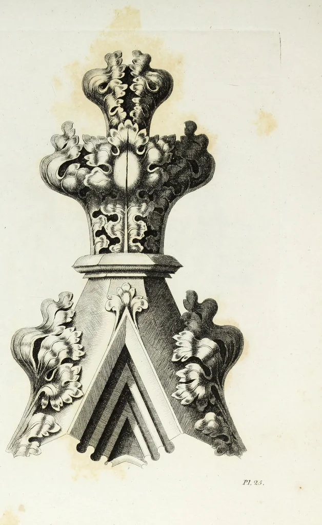 An illustration from Gothic ornaments in the cathedral church of York, 1795, leaf 64