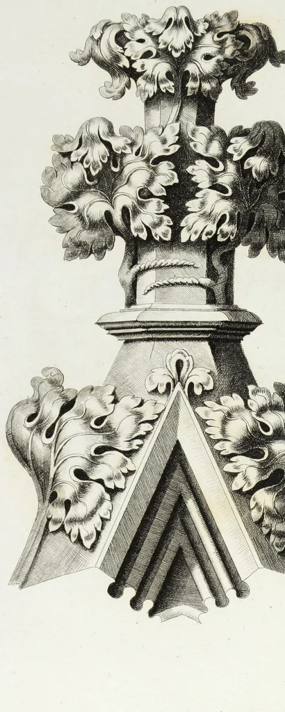 An illustration from Gothic ornaments in the cathedral church of York, 1795, leaf 64