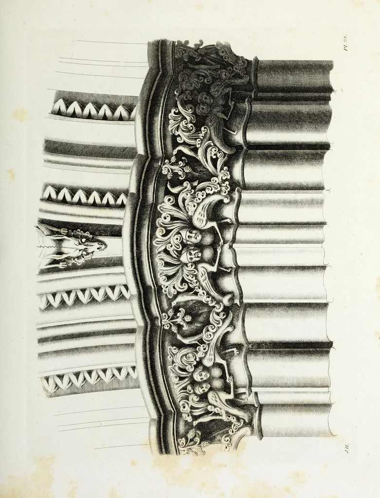 An illustration from Gothic ornaments in the cathedral church of York, 1795, leaf 70