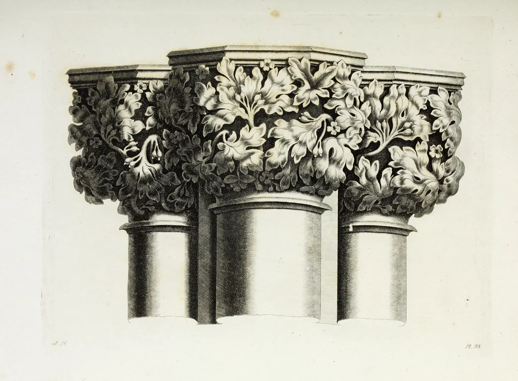 An illustration from Gothic ornaments in the cathedral church of York, 1795, leaf 80