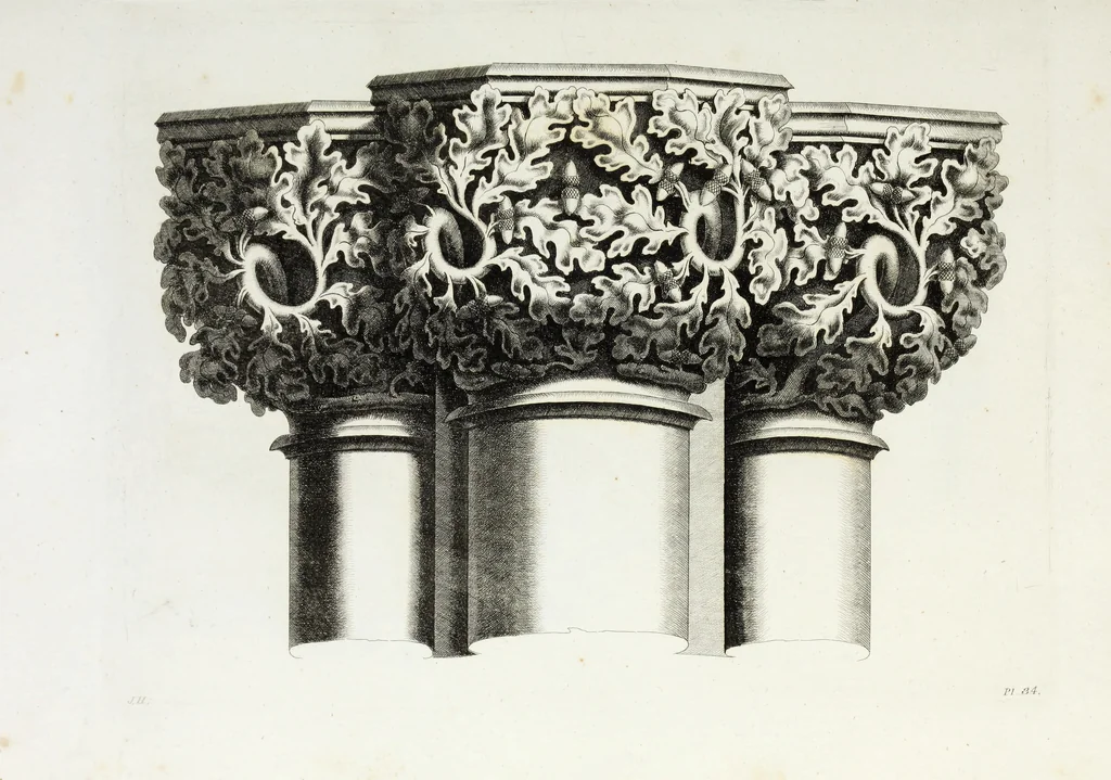 An illustration from Gothic ornaments in the cathedral church of York, 1795, leaf 82