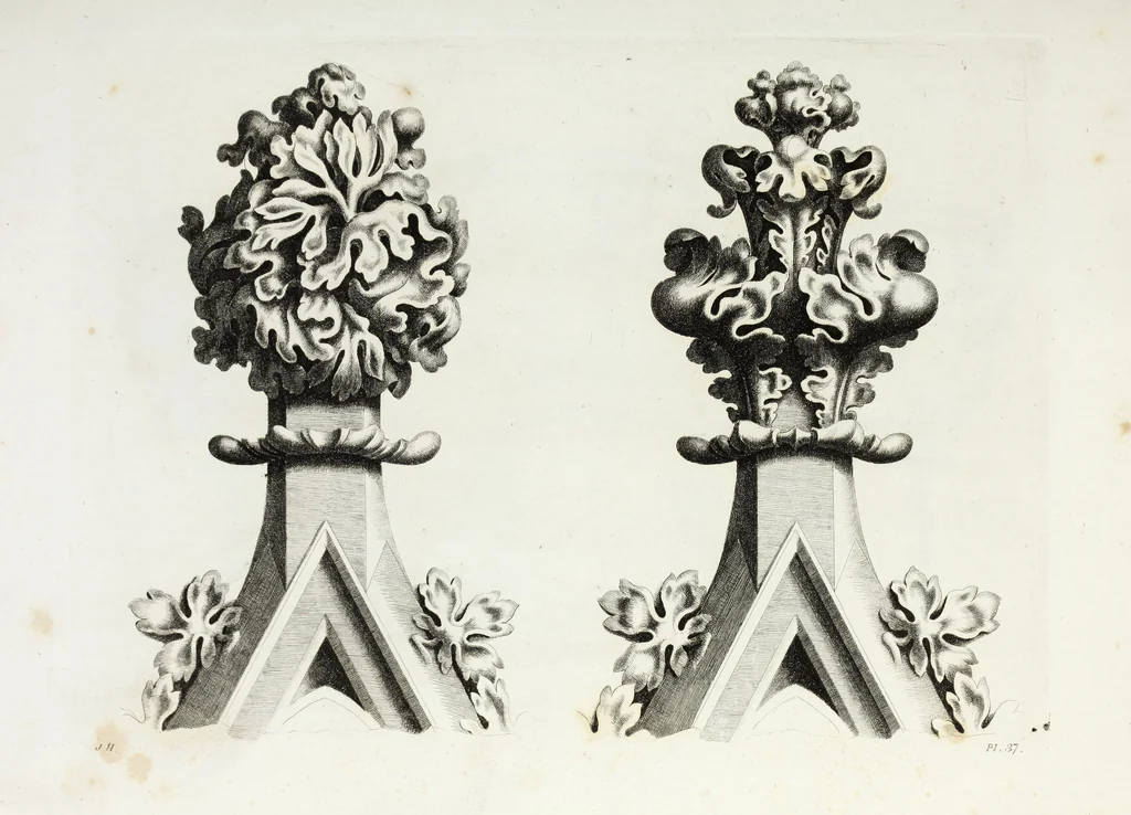 An illustration from Gothic ornaments in the cathedral church of York, 1795, leaf 88
