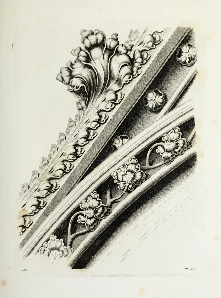 An illustration from Gothic ornaments in the cathedral church of York, 1795, leaf 96
