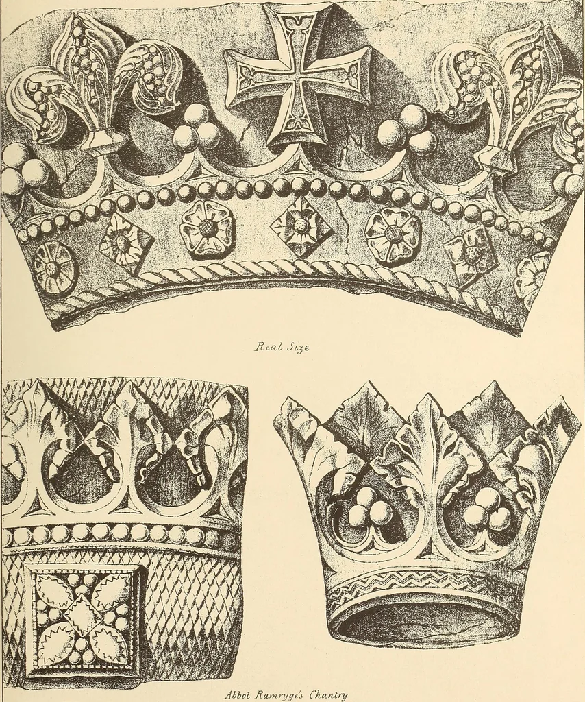 An illustration from Gothic ornaments, selected from various ancient buildings in England and France : exhibiting numerous specimens of every description of decorative detail, from the XIth. to the beginning of the XVIth. cent., 1900, leaf 119
