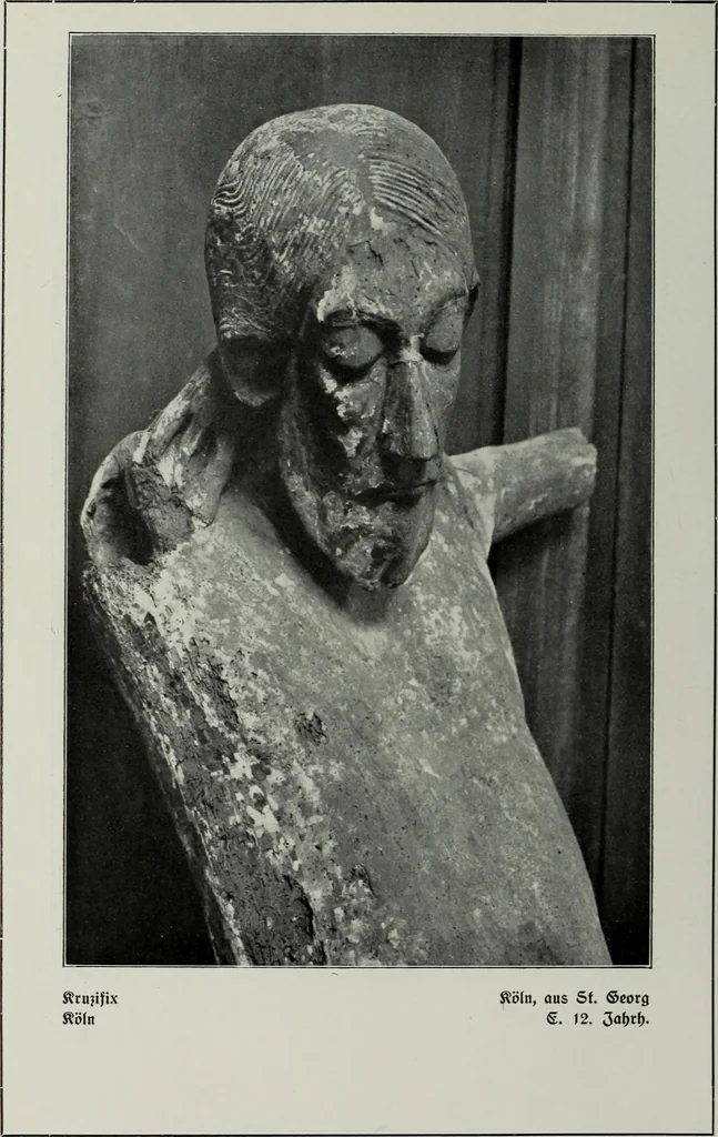 An illustration from Gotische Plastik in den Rheinlanden, 1921, leaf 22