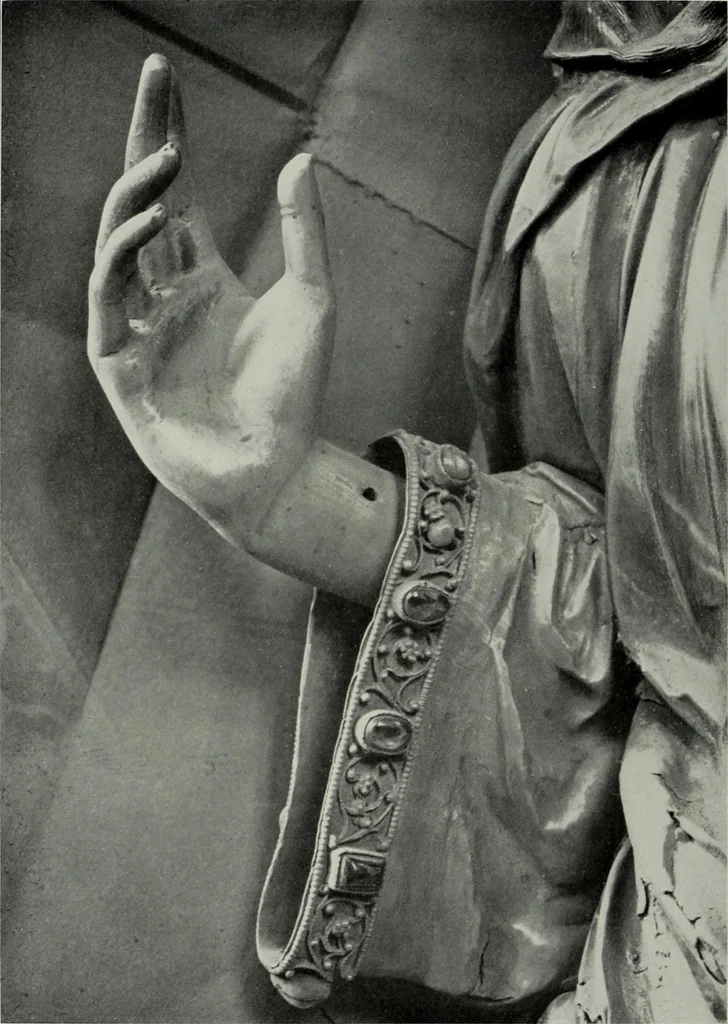 An illustration from Gotische Plastik in den Rheinlanden, 1921, leaf 26