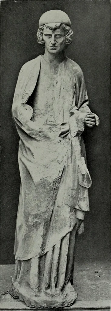 An illustration from Gotische Plastik in den Rheinlanden, 1921, leaf 29