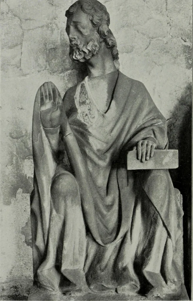 An illustration from Gotische Plastik in den Rheinlanden, 1921, leaf 32