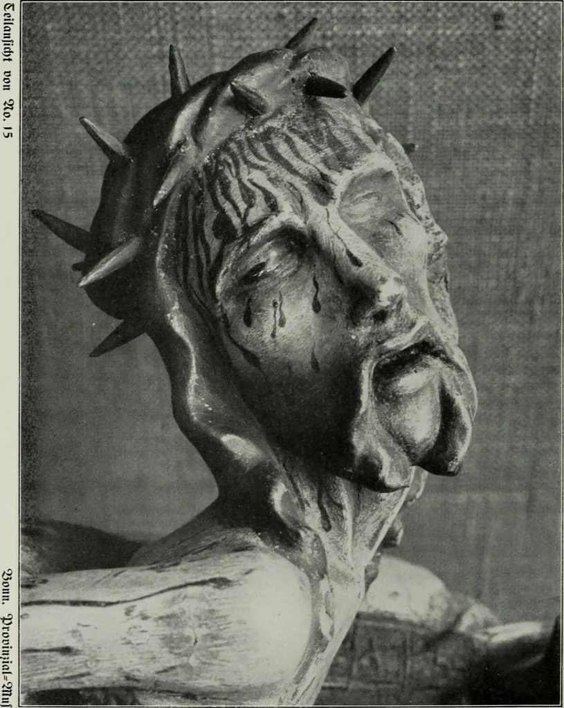 An illustration from Gotische Plastik in den Rheinlanden, 1921, leaf 34