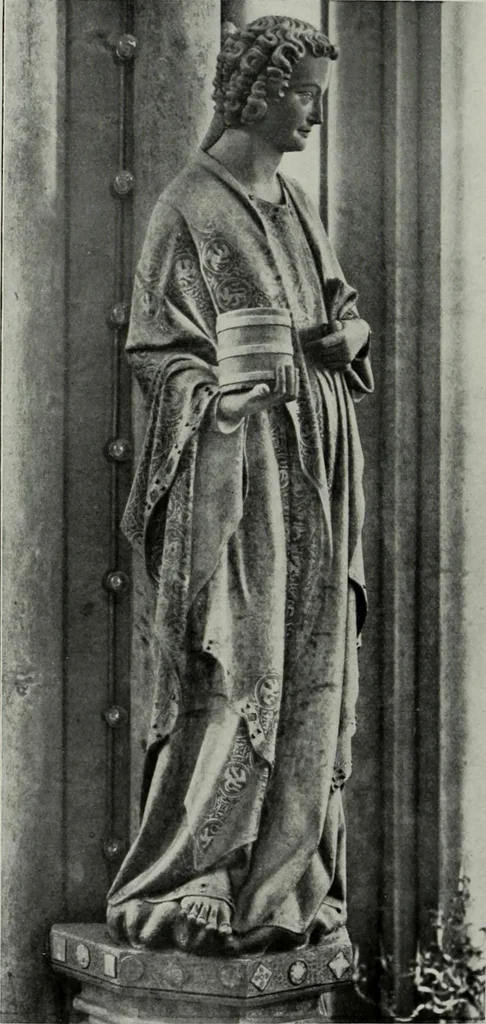 An illustration from Gotische Plastik in den Rheinlanden, 1921, leaf 40