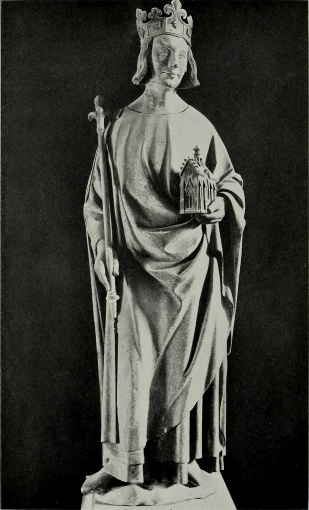 An illustration from Gotische Plastik in den Rheinlanden, 1921, leaf 50