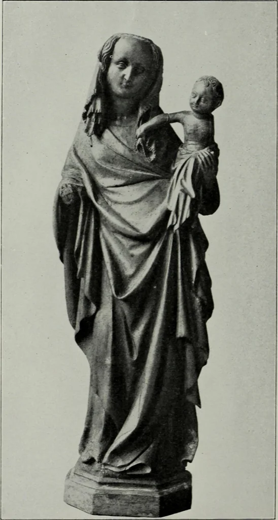 An illustration from Gotische Plastik in den Rheinlanden, 1921, leaf 54