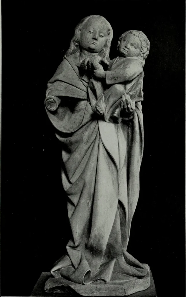 An illustration from Gotische Plastik in den Rheinlanden, 1921, leaf 57