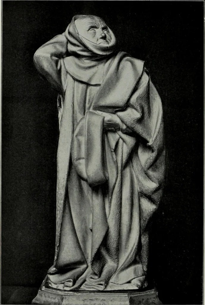An illustration from Gotische Plastik in den Rheinlanden, 1921, leaf 62